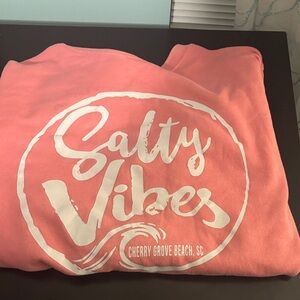 Pink 'Salty Vibes' Sweatshirt